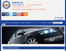 Tablet Screenshot of martplanins.com